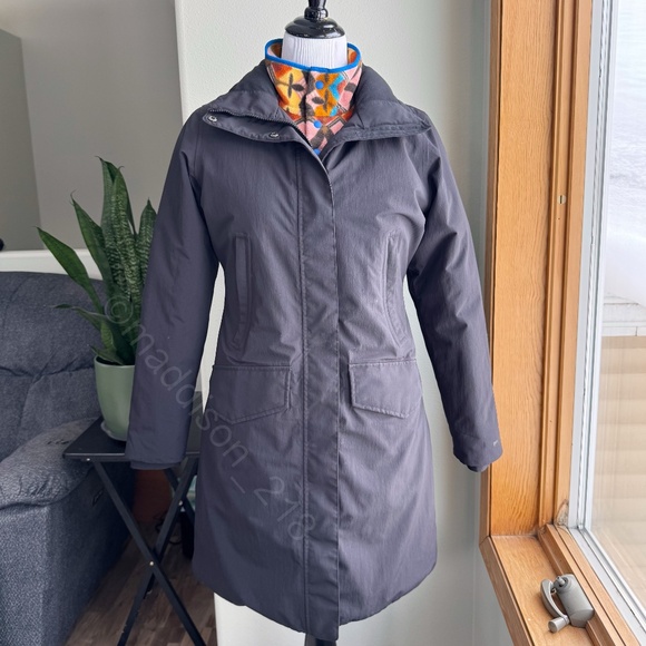Patagonia City Storm Parka Black Small 700-fill Down Insulation Windproof S - Picture 1 of 15